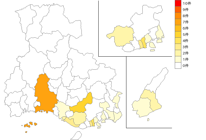 兵庫県の工業計器製造業界マップ